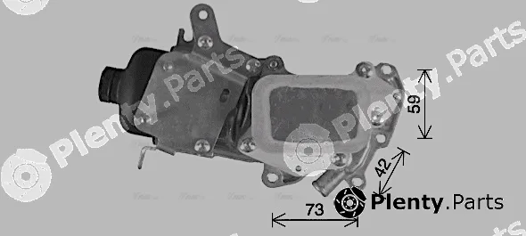 Ava Quality Cooling CN3309H — Oil Cooler, engine oil