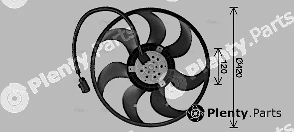 Ava Quality Cooling VN7547 — Fan, engine cooling