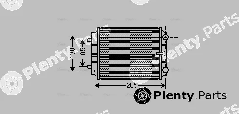 Ava Quality Cooling AI2299 — Radiator, engine cooling