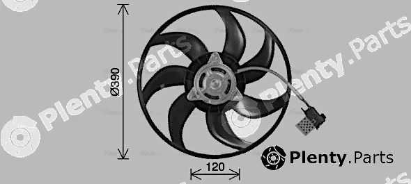 AVA Quality Cooling OL7714 — Fan, engine cooling