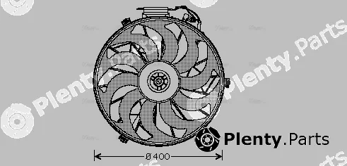 AVA Quality Cooling BW7507 — Fan, engine cooling
