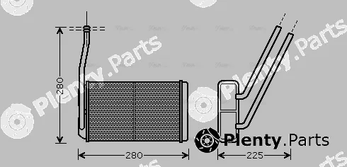 Ava Quality Cooling AU6177 — Heat Exchanger, interior heating