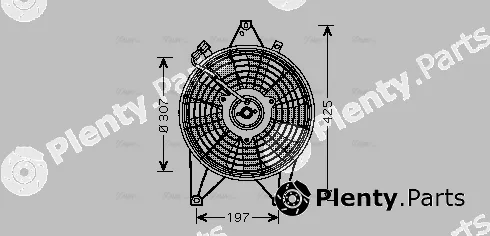 AVA Quality Cooling KA7511 — Fan, engine cooling