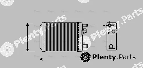 Ava Quality Cooling RT6097 — Heat Exchanger, interior heating