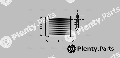 Ava Quality Cooling HY6158 — Heat Exchanger, interior heating