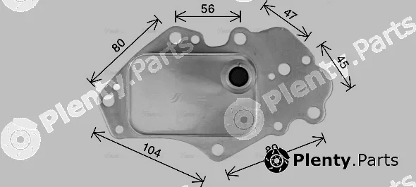 Ava Quality Cooling OL3742 — Oil Cooler, engine oil