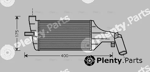 Ava Quality Cooling OLA4325 — Charge Air Cooler