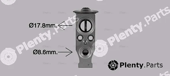 Ava Quality Cooling CN1323 — Expansion Valve, air conditioning