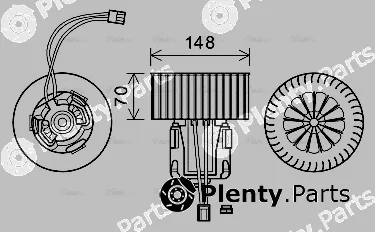 Ava Quality Cooling BW8539 — Interior Blower