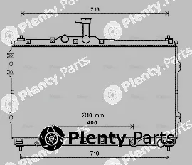 AVA Quality Cooling HY2402 — Radiator, engine cooling