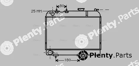 Ava Quality Cooling RT2006 — Radiator, engine cooling