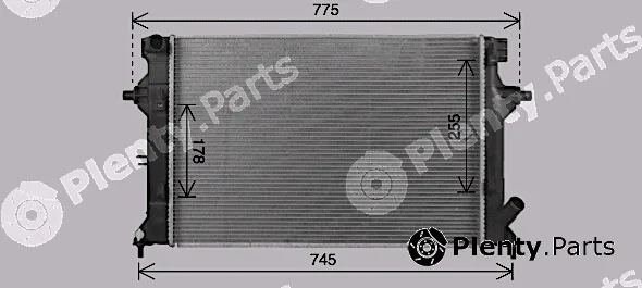 Ava Quality Cooling KA2340 — Radiator, engine cooling