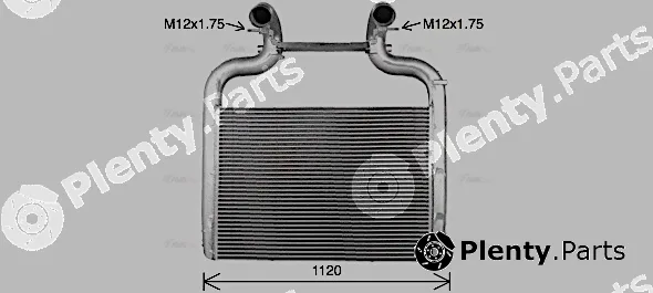 Ava Quality Cooling DF4104 — Charge Air Cooler