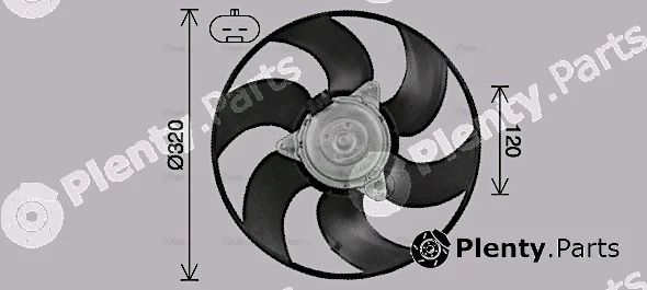 Ava Quality Cooling FT7619 — Fan, engine cooling