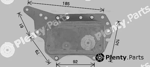 Ava Quality Cooling RT3657 — Oil Cooler, engine oil