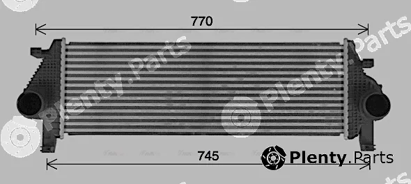 Ava Quality Cooling JE4083 — Charge Air Cooler