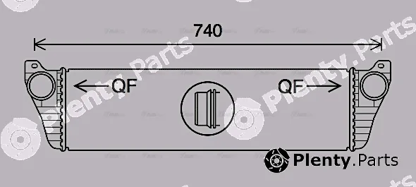Ava Quality Cooling MS4690 — Charge Air Cooler