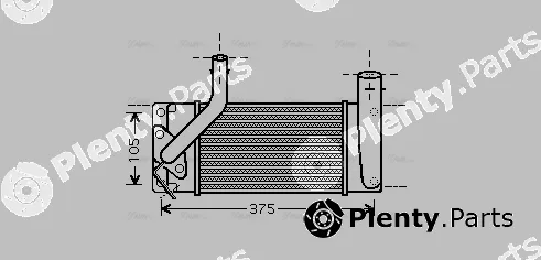 Ava Quality Cooling TO4566 — Charge Air Cooler