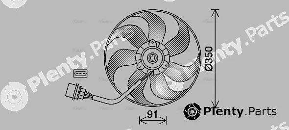 Ava Quality Cooling VN7540 — Fan, engine cooling