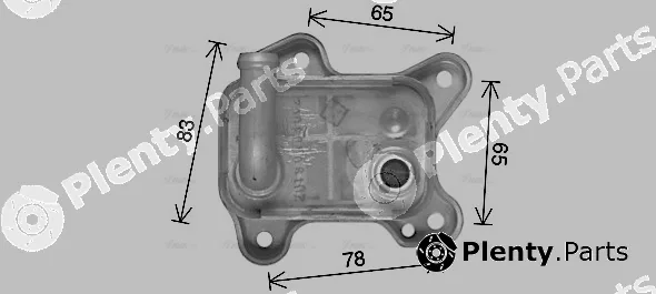 Ava Quality Cooling OL3712 — Oil Cooler, engine oil
