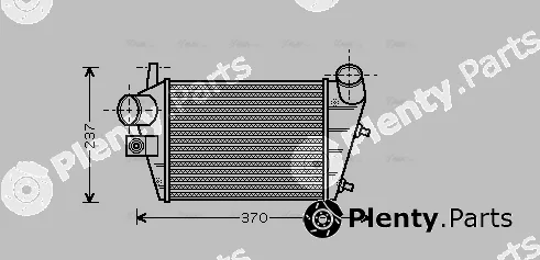 Ava Quality Cooling ALA4085 — Charge Air Cooler