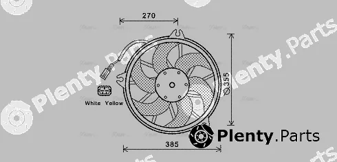 Ava Quality Cooling CN7536 — Fan, engine cooling