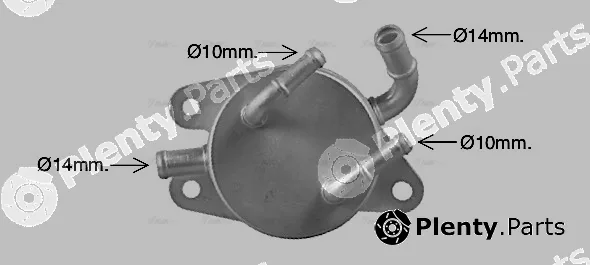 Ava Quality Cooling TO3771 — Oil Cooler, engine oil
