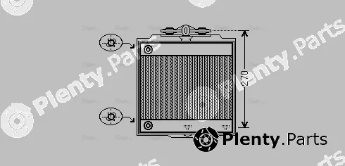 AVA Quality Cooling BW2366 — Radiator, engine cooling