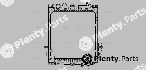 Ava Quality Cooling DF2052 — Radiator, engine cooling