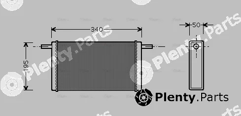 Ava Quality Cooling VN6068 — Heat Exchanger, interior heating