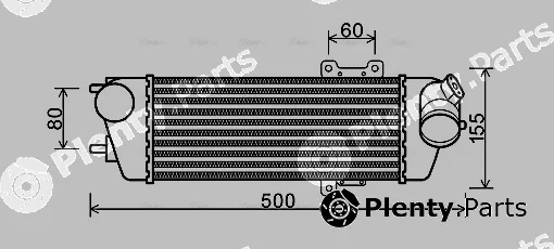 Ava Quality Cooling HYA4227 — Charge Air Cooler