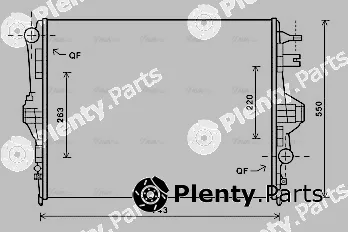 Ava Quality Cooling VNA2316 — Radiator, engine cooling