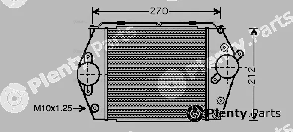 Ava Quality Cooling MZ4188 — Charge Air Cooler