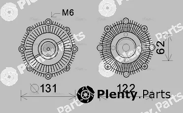 Ava Quality Cooling TOC589 — Clutch, radiator fan