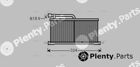 Ava Quality Cooling AIA6296 — Heat Exchanger, interior heating