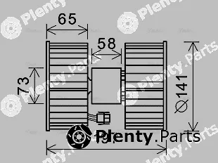 AVA Quality Cooling BW8483 — Interior Blower