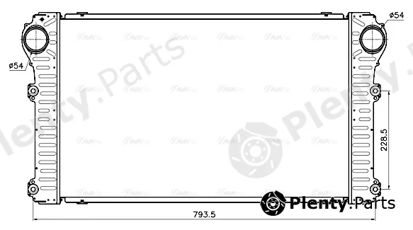 Ava Quality Cooling TO4794 — Charge Air Cooler