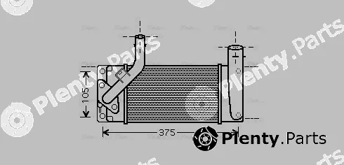 Ava Quality Cooling TO4475 — Charge Air Cooler