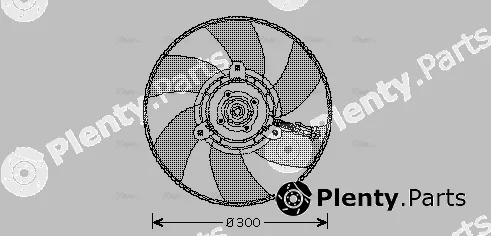 Ava Quality Cooling VN7517 — Fan, engine cooling