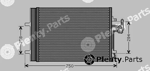 Ava Quality Cooling FDA5427D — Condenser, air conditioning