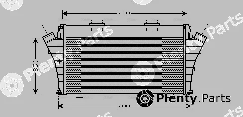 Ava Quality Cooling OLA4401 — Charge Air Cooler