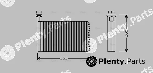 Ava Quality Cooling FD6164 — Heat Exchanger, interior heating