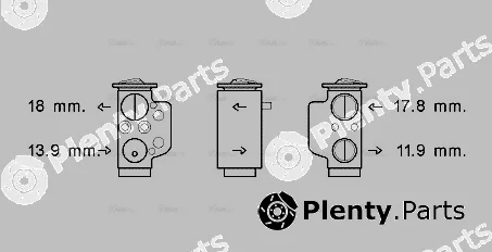 Ava Quality Cooling VN1367 — Expansion Valve, air conditioning