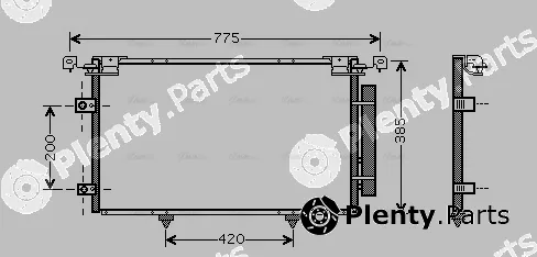 Ava Quality Cooling TO5319D — Condenser, air conditioning