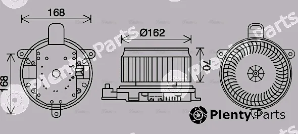 Ava Quality Cooling TO8740 — Interior Blower