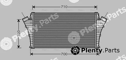 Ava Quality Cooling OLA4361 — Charge Air Cooler