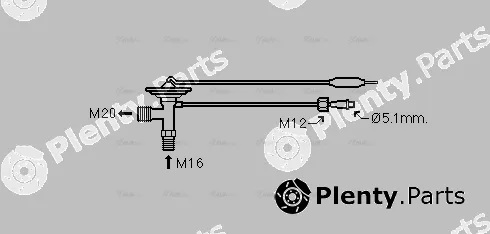 Ava Quality Cooling MZ1259 — Expansion Valve, air conditioning