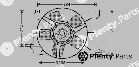 AVA Quality Cooling OL7502 — Fan, engine cooling