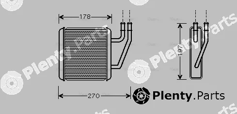 Ava Quality Cooling VN6203 — Heat Exchanger, interior heating