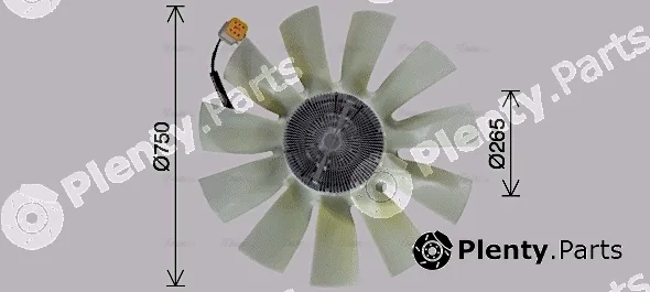 AVA Quality Cooling SCF067 — Clutch, radiator fan